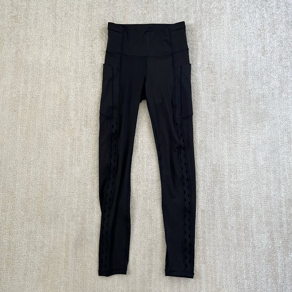 Athleta Ultimate Stash Craft 7/8 Length Tights Leggings XS TALL